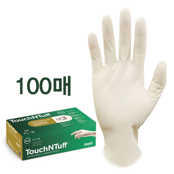 라텍스장갑 터치앤터프 69-318 안셀