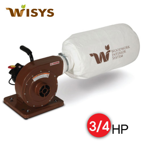 포터블 집진기 톱밥 흡입기 Byedust075 위시스-WISYS