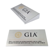 쥬얼리 매장용 삼각 명패 gia-01