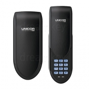 유니코 B100블랙 버튼식 도어락 1WAY(번호전용)