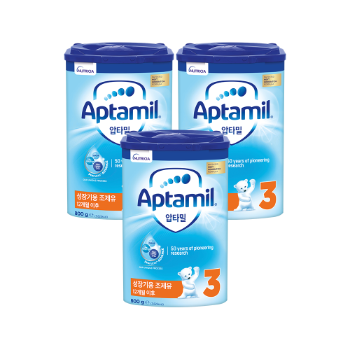 (한국공식)| 압타밀 프로누트라 어드밴스 HMO| 3단계 800g 3캔