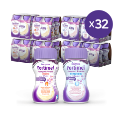 포티멜 컴팩트 프로틴 센세이션 시원한 베리 16병 + 따뜻한 진저 16병