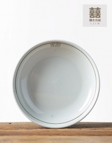 희고백자_수육접시 (小, 中, 大)