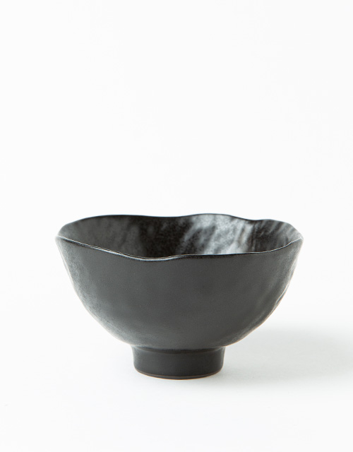 헤리티지(너울) 블랙_ (신)막사발 1호 11x6cm
