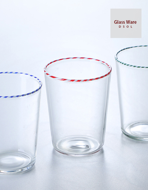 레이스 컬러 유리머그 KH1326 (450ml)