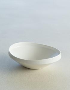 효백자_타원돔볼 1호(21x18.5x6.5cm), 2호(24x22x7.5cm)