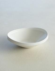 효백자_타원돔볼 1호(21x18.5x6.5cm), 2호(24x22x7.5cm)