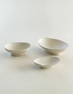 노바(너울) 아이보리_타원 막사발 1~5호