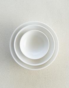 효백자_종지(8.5*3cm), 찬기1호(12*3.5cm), 찬기2호(15x4cm)