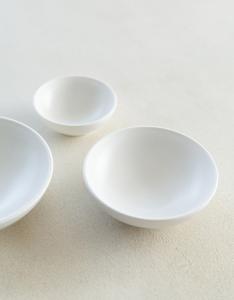 효백자_종지(8.5*3cm), 찬기1호(12*3.5cm), 찬기2호(15x4cm)