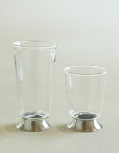 스텐 유리컵 KH1553(8*11cm), KH1552(8*15.5cm)