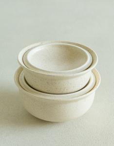 노바(아이보리)_공기, 대접