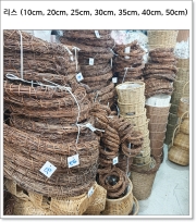 리스 갈색 (10cm, 15cm, 20cm, 25cm, 30cm, 35cm, 40cm, 50cm)