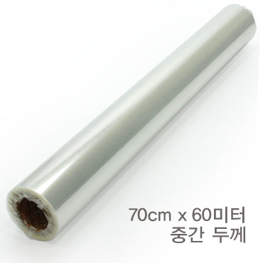 OPP 투명롤 대 70cm (중간 두께 40미크론) 70cm