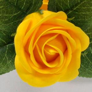 후레쉬 6번 (진노랑) 비누장미