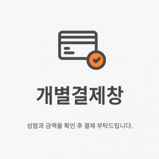 개별결제창 - 새틴터치랩