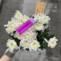 98 국산 백선 화환 중하 28단 (1단 2800원)*색 안좋음,붉은기있음,목빠짐