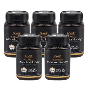 뉴질랜드 하이웰 프리미엄 마누카 허니 UMF 10+ 500g 5세트[무료배송]