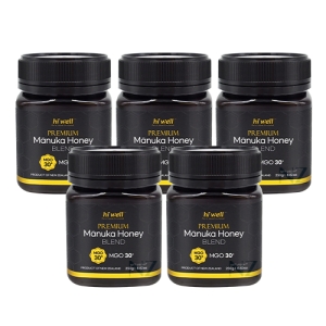 뉴질랜드 하이웰 프리미엄 마누카 블랜드 허니 MGO 30+ 250g 5세트