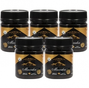 뉴질랜드 꿀 에그몬트 마누카 허니  UMF 15+ 250g 5통 [무료배송]
