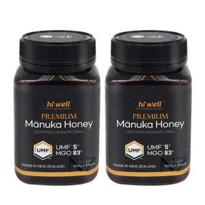 뉴질랜드 하이웰 프리미엄 마누카 허니 UMF 5+ 500g 2세트 [무료배송]