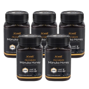 뉴질랜드 하이웰 프리미엄 마누카 허니 UMF 5+ 500g 5세트 [무료배송]