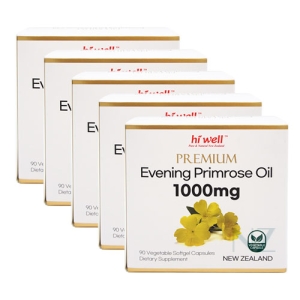 하이웰 달맞이꽃 오일 1000mg 90배지소프트젤 5개 [무료배송]