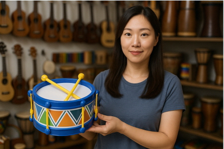 유아 마칭드럼 이미지