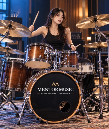 멘토뮤직 드럼세트 어쿠스틱 드럼 전문 쇼룸