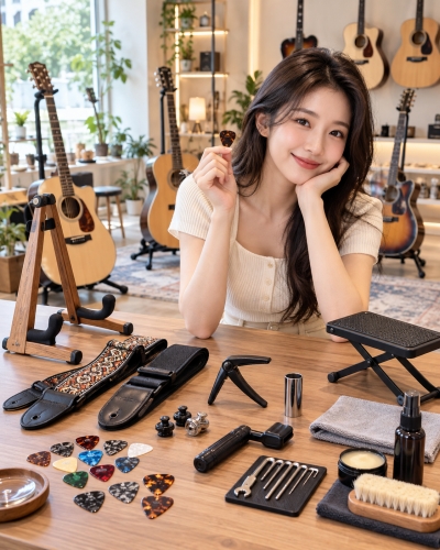 멘토뮤직 기타보조용품 - 피크, 카포, 기타 스트랩, 기타스탠드 등 다양한 기타 액세서리