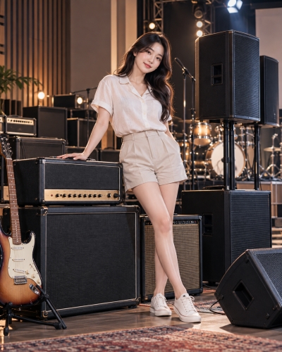 멘토뮤직 앰프와 스피커 - 라이브 공연장과 스튜디오에서 사용하는 앰프 및 스피커 장비