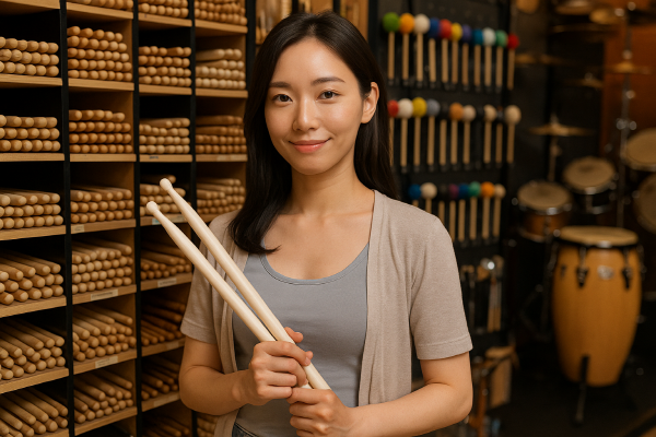 마칭용 드럼스틱