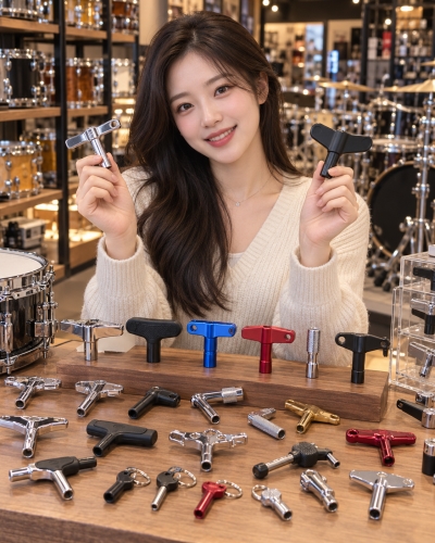 멘토뮤직 드럼조율키 - 다양한 형태의 드럼 튜닝키