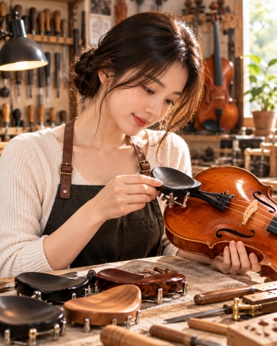 멘토뮤직 바이올린 비올라 턱받침 현악기 액세서리
