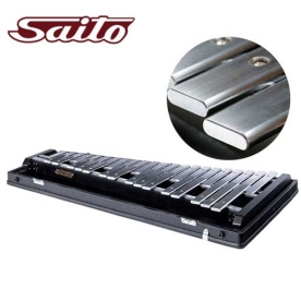 Saito 글로켄슈필 3옥타브 37건반 High-Carbon Steel바넓이 케이스포함 스탠드 별도 SAITO-SG-120