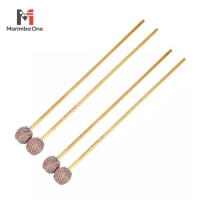 Marimba one Wave Wrap Series마림바 투톤 4말렛 버치우드 손잡이 WWXB1 Hard
