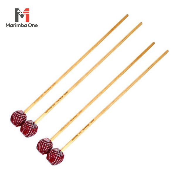Marimba one Wave Wrap Series마림바 투톤 4말렛 버치우드 손잡이 WWXB2 Medium Hard