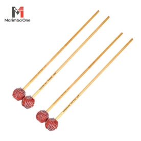 Marimba one Wave Wrap Series 마림바 투톤 4말렛 버치우드 손잡이 WWXB4 Medium Soft
