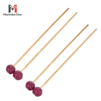 Marimba one Wave Wrap Series 마림바 투톤 4말렛 버치우드 손잡이 WWXB5 Soft
