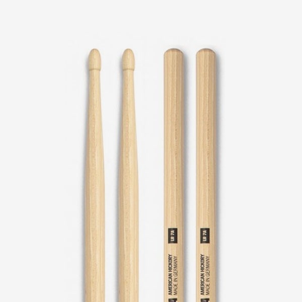 독일 ROHEMA 7A Light Rock LR7A American Hickory 히코리 우드팁 드럼스틱 61333