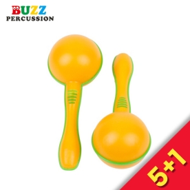 [5+1이벤트] BUZZ 플라스틱 마라카스 1쌍 M26 (15cm X 6cm)