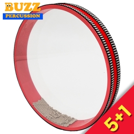 [5+1이벤트] BUZZ 오션드럼 레드 10인치 LYH25A