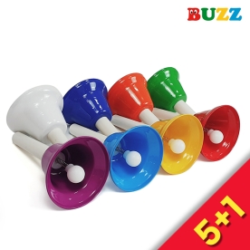 [5+1이벤트] BUZZ 칼라 핸드벨 8음 YHTB8