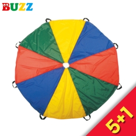 [5+1이벤트] BUZZ 파라슈트 (Parachute 낙하산) 8손잡이 지름 182cm K410