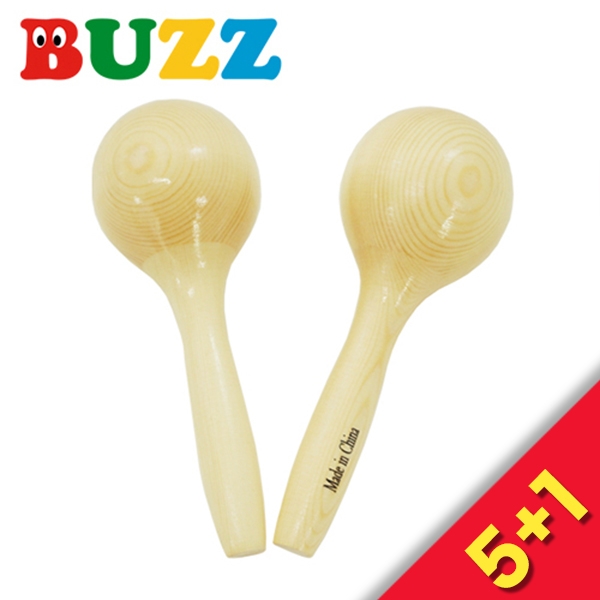 [5+1이벤트] BUZZ 미니 우드 마라카스 M-11