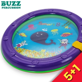 [5+1이벤트] Buzz 웨이브드럼 10인치 (말렛포함) LYH-18