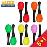 [5+1이벤트] BUZZ 교육용 미니 마라카스 BU-SMAR [13X4cm]