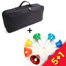 [5+1이벤트] 리베라 핸드벨 8음 HBL-08 + BUZZ 핸드벨 가방 8음 전용 BU-HBAG 세트