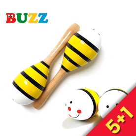 [5+1이벤트] BUZZ 꿀벌 마라카스 2개 1쌍 2012-2A