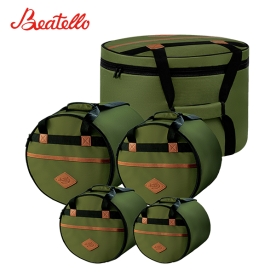 Beatello 5종 드럼 세트 가방 (10인치, 12인치 탐) TGB-1